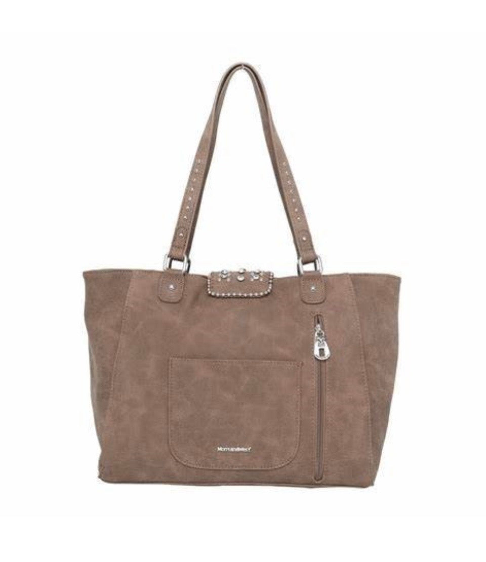Montana West Concho Concealed Carry - Light Brown
