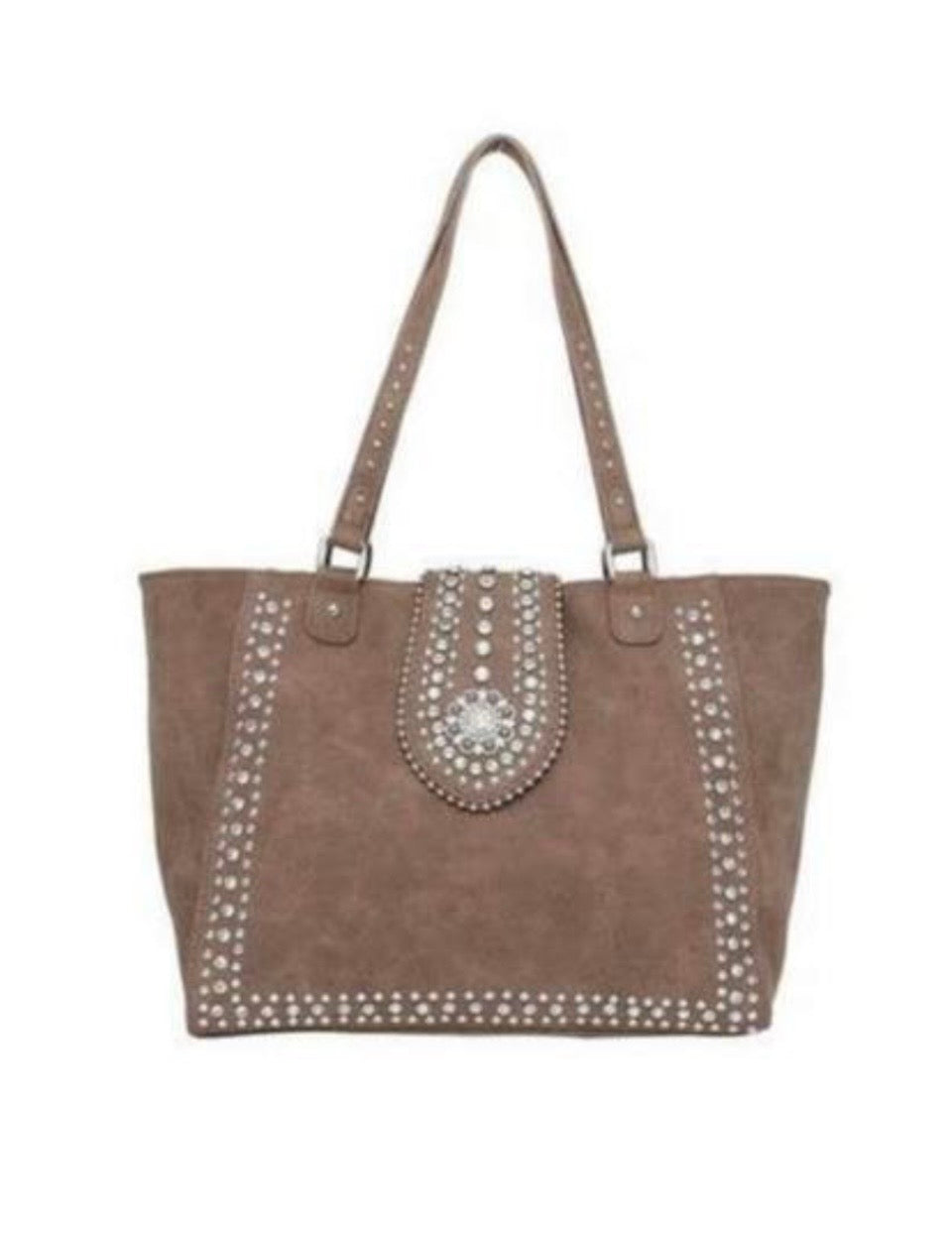 Montana West Concho Concealed Carry - Light Brown