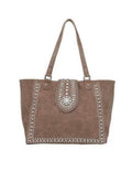 Montana West Concho Concealed Carry - Light Brown