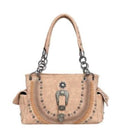 Montana West Buckle Concealed Carry Tote - Tan