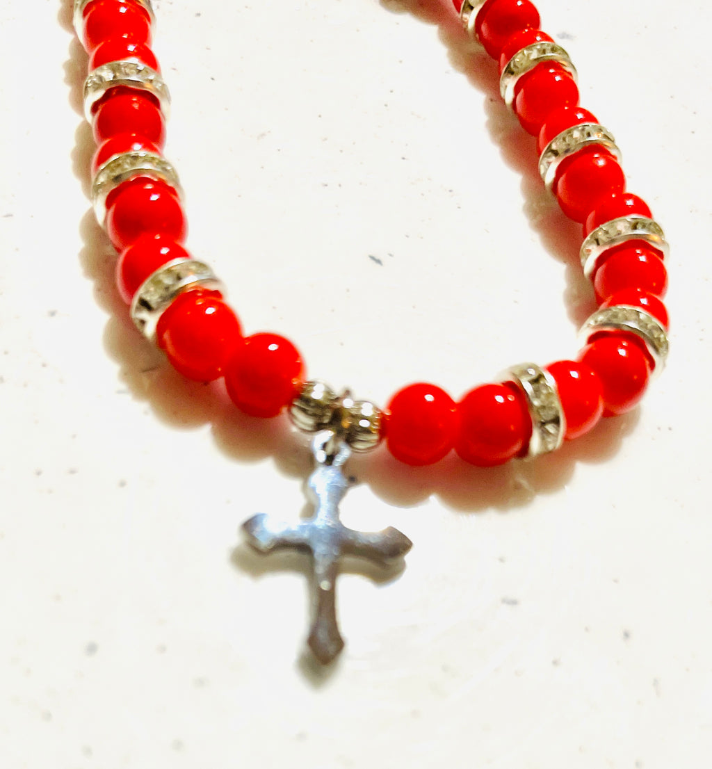 Crimson Faith Bracelet