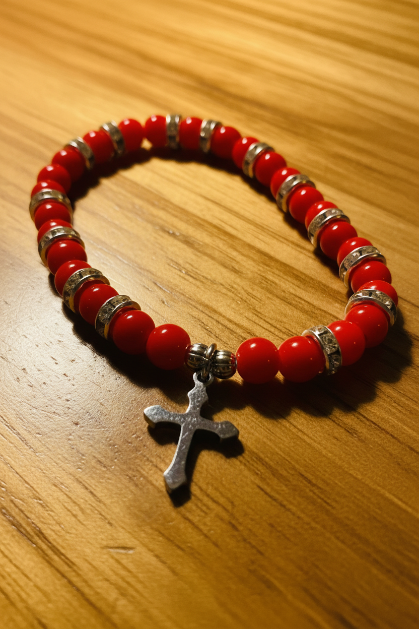 Crimson Faith Bracelet