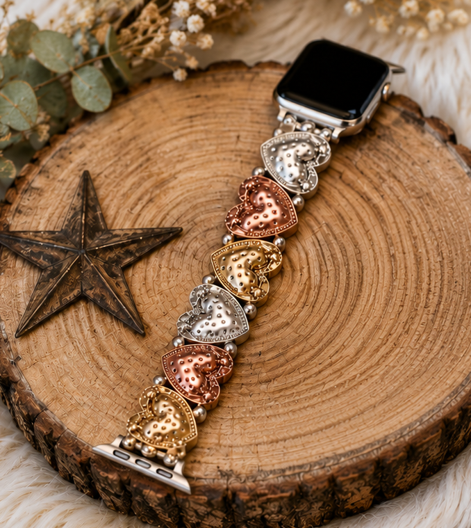 Heartstrings Stretch Heart Apple Watch Band