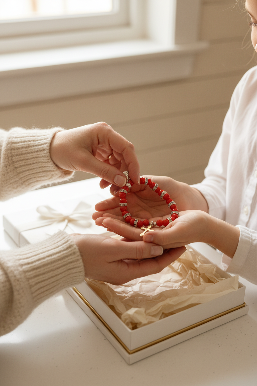 Crimson Faith Bracelet