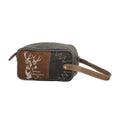 Myra Wild Reindeer Shaving & Toiletry Bag