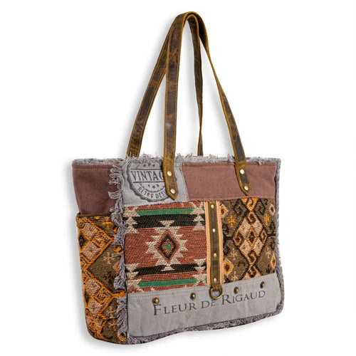 Myra Rigaud Rail Express Western Crossbody with shoulder strap-side view